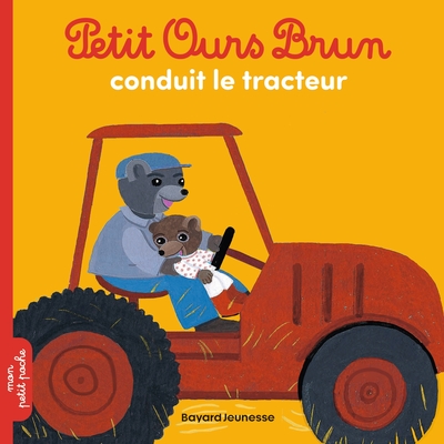 Image de Petit Ours Brun conduit le tracteur