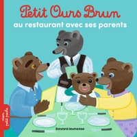 Picture of Petit Ours Brun au restaurant avec ses parents - Dès 2 ans