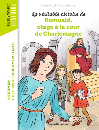 Image de Romuald, otage à la cour de Charlemagne