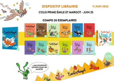 Picture of Colis-déco 20 vol - Emile et Margot - juin 25