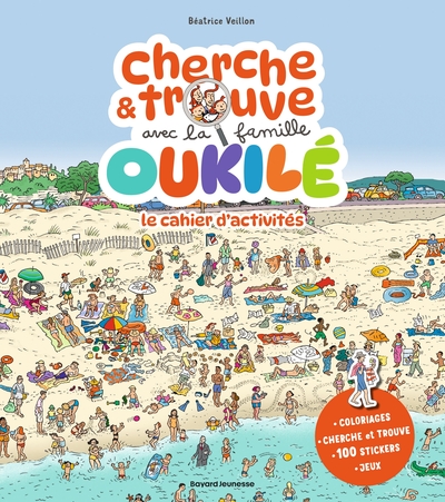 Picture of Cherche et trouve avec la famille Oukilé - Le cahier d'activités d'été