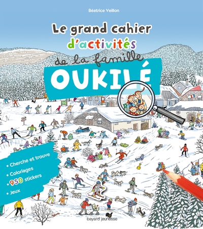 Image de Le grand cahier d'activités de la famille Oukilé Hiver