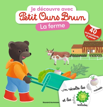 Picture of Je découvre la ferme avec Petit Ours Brun - Premiers autocollants - Dès 3 ans