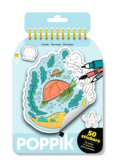 Picture of CARNET DE STICKERS - Océan