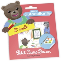 Image de Mes autocollants Petit Ours Brun - L'école