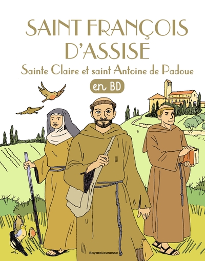 Picture of Saint François d'Assise, sainte Claire, saint Antoine de Padoue en BD