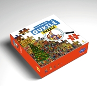 Picture of La famille Oukilé Puzzle Le marché de Noël