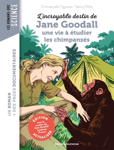 Image de L'incroyable destin de Jane Goodall, une vie à étudier les chimpanzés