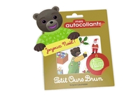 Image de Mes autocollants Petit Ours Brun - Joyeux Noël !