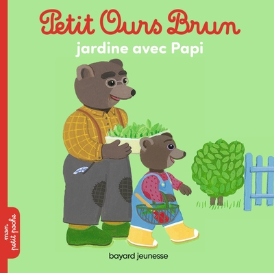 Image de Petit Ours Brun jardine avec Papi