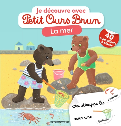 Image de Je découvre la mer avec Petit Ours Brun - Premiers autocollants - Dès 3 ans