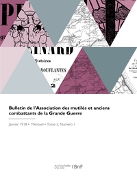 Image de Bulletin de l'Association des mutilés et anciens combattants de la Grande Guerre