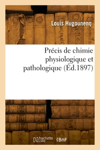Picture of Précis de chimie physiologique et pathologique