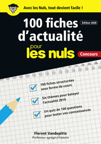 Picture of 100 fiches d'actualité pour les Nuls Concours, 2ème édition