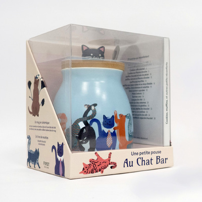 Image de Coffret - Mug Une petite pause au Chat Bar