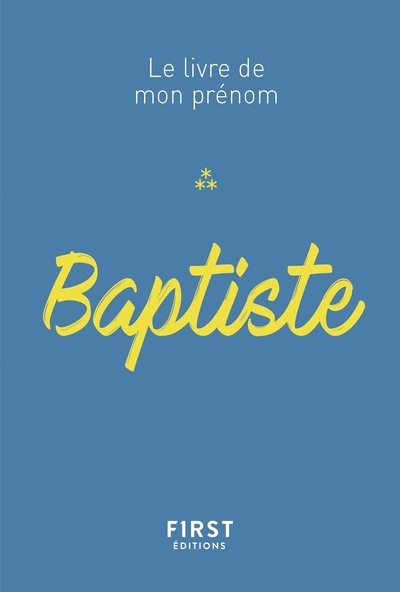 Image de Baptiste - Le livre de mon prénom