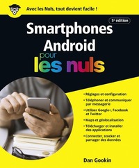 Image de Smartphones Android, 5ème édition pour les nuls