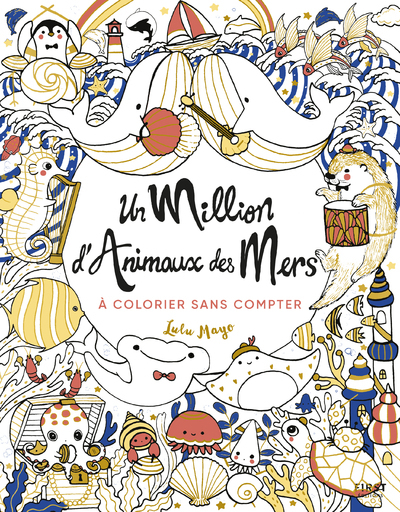 Image de Un million d'animaux des mers à colorier sans compter