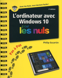 Picture of L'Ordinateur avec windows 10 Pas à Pas Pour les Nuls 2e édition