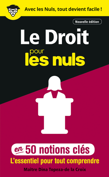 Image de Le Droit pour les Nuls en 50 notions clés, 2ed