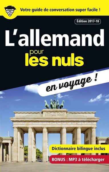 Image de L'allemand pour les Nuls en voyage ! Edition 2017-18