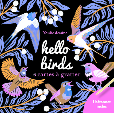 Picture of Cartes à gratter mini - Hello birds
