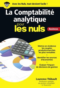 Picture of La Comptabilité analytique Poche Pour les Nuls
