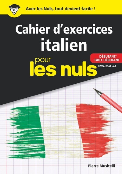 Image de Cahier d'exercices italien débutant pour les Nuls