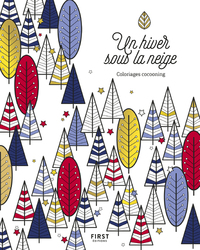 Image de Un hiver sous la neige - Coloriage cocooning