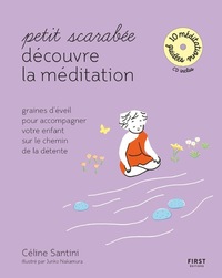 Image de Petit scarabée découvre la méditation (+CD) - Graines d'éveil pour accompagner votre enfant sur le c