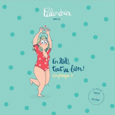 Image de Calendrier mural Mathou 2020