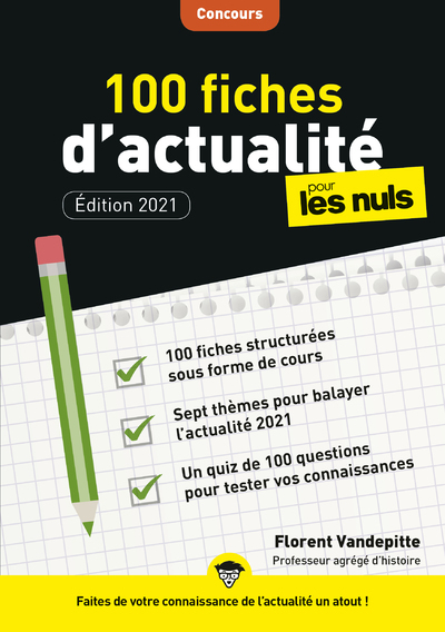 Image de 100 fiches d'actualité pour les Nuls Concours, 3ème édition