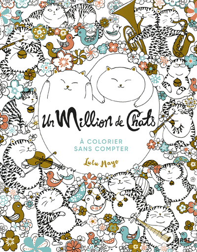 Image de Un Million de Chats à colorier sans compter