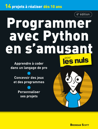 Image de Programmer avec Python en s'amusant Pour les Nuls 4e édition