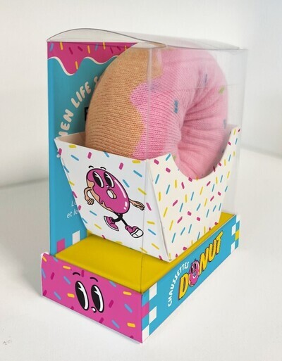 Picture of Coffret When life "socks", eat a donut, love fraise