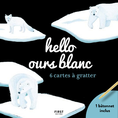 Picture of Hello l'ours blanc cartes à gratter