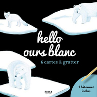 Picture of Hello l'ours blanc cartes à gratter