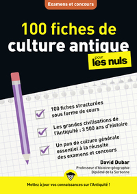 Image de 100 fiches de culture antique pour les Nuls Concours