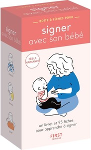 Picture of Boîte à fiches signer avec son bébé
