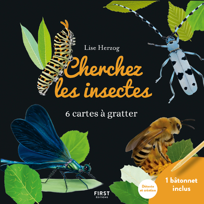 Picture of Cartes à gratter - Cherchez les insectes