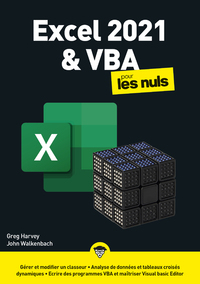 Image de Excel 2021 et VBA Mégapoche pour les Nuls
