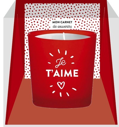 Picture of Bougie message Je t'aime