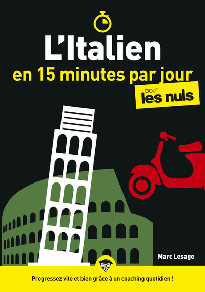 Image de L'italien en 15 minutes par jour pour les Nuls