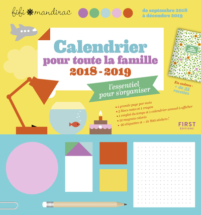 Image de Calendrier pour toute la famille 2018/2019