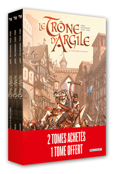 Image de Trône d'argile - pack T01 Edition HC + T02 +T03