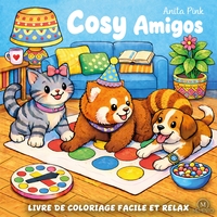 Image de Cosy amigos - livre de coloriage - cosy coloriage