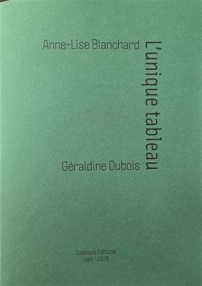 Picture of L'unique tableau