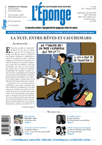 Image de REVUE L'EPONGE N 9 (DÉC25/MAI26)