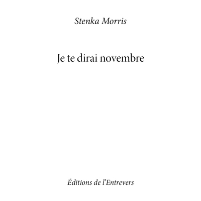 Picture of JKe te dirai novembre