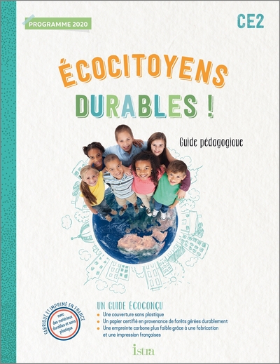Image de Ecocitoyens durables ! CE2 - Guide pédagogique - Ed. 2022